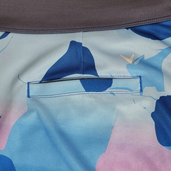 Callaway Blue Sea Star Abstract Gradient UPF 50 Golf Skirt/Skort Sz L NWOT - Picture 9 of 13